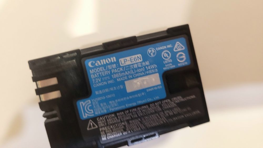 Батарейка LP-E6  LP-E6N оригинал
