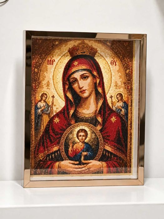 Tablou goblen de diamante Maica Domnului/Fecioara Maria