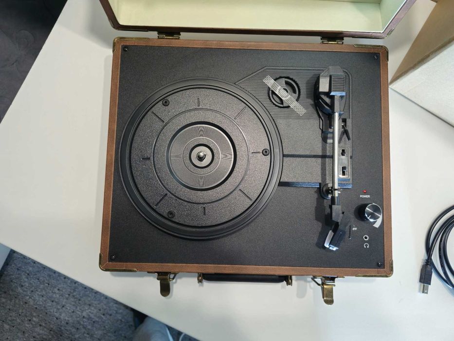 Pick-up Navaris Retro Record Player –  Nou Full Box