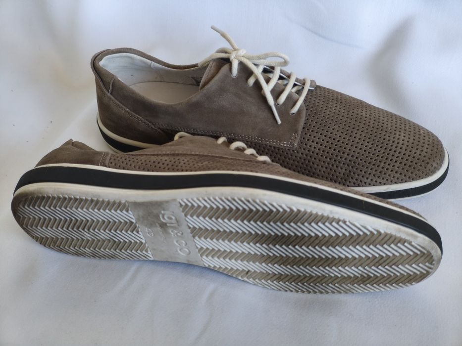 Igi&Co, мъжки обувки естествена кожа, номер 43