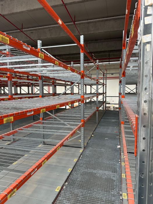 Vand rafturi metalice  depozitare euro paleti si incarcarea manuala