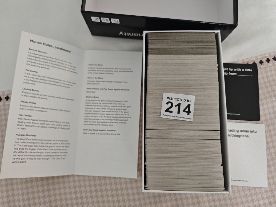 Cards against humanity ORIGINALE