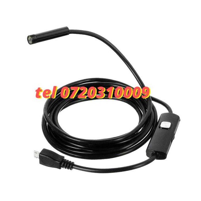 Camera Endoscopica Rigida De Inspectie Android  Pc Micro Usb 2 M