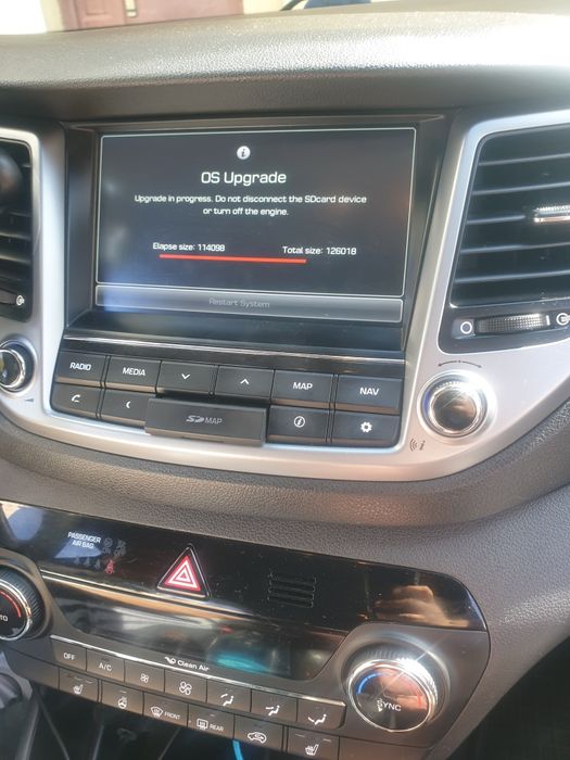 SD CARD  Harti Kia Hyundai Navigatie Ceed Tucson SantaFe