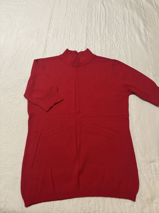 Дамска блуза с къс ръкав