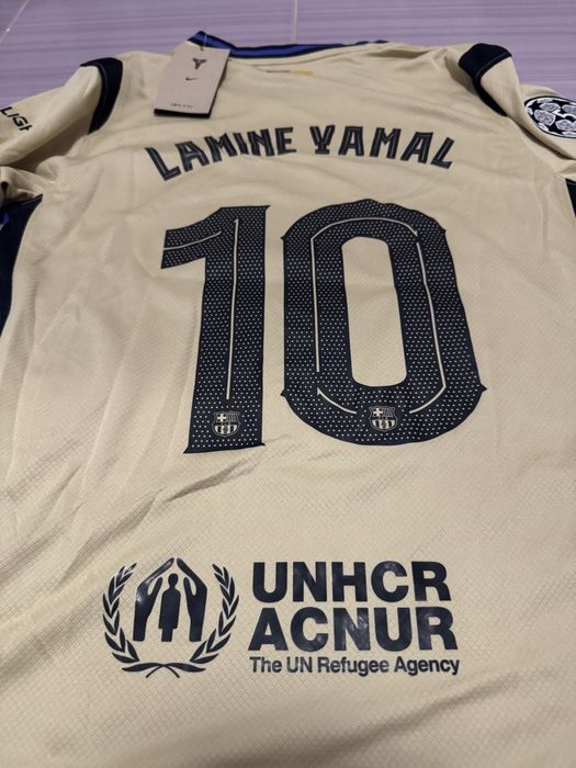 Tricou Lamine Yamal Away Kit UCL