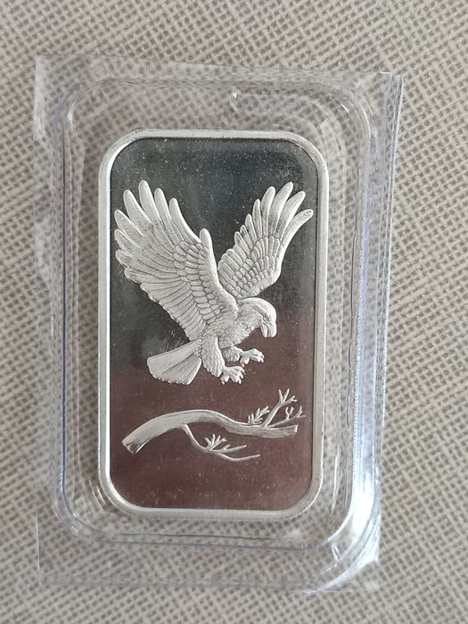 Сребърни кюлчета от 1 тройунция 999 чисто сребро