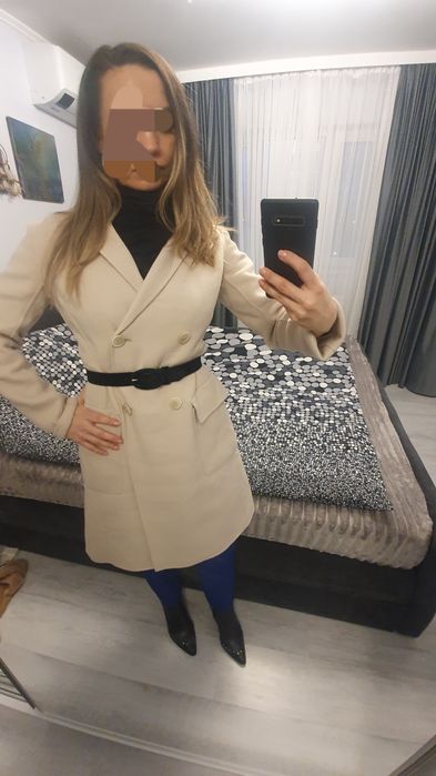 Palton Max Mara lână  virgină 90%