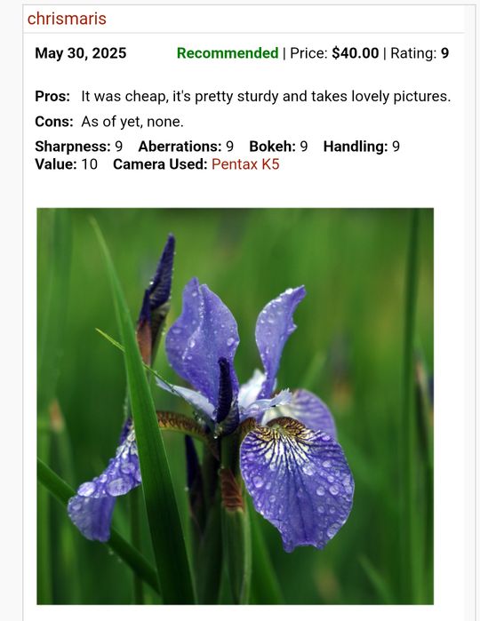 Obiectiv AUTO CHINON f/1.7 55mm m42