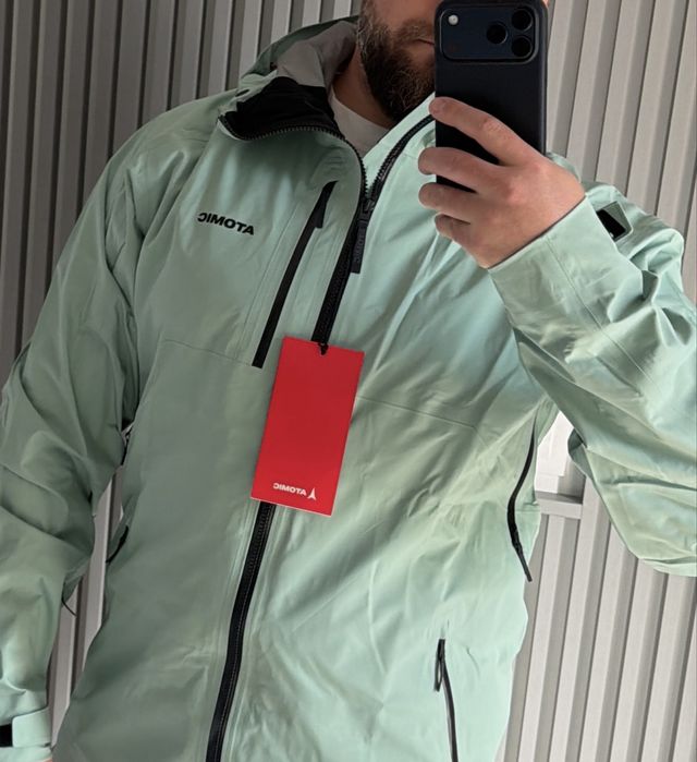 Geaca XL ATOMIC Mens Revent 3L Ski Jacket (Granite Green)