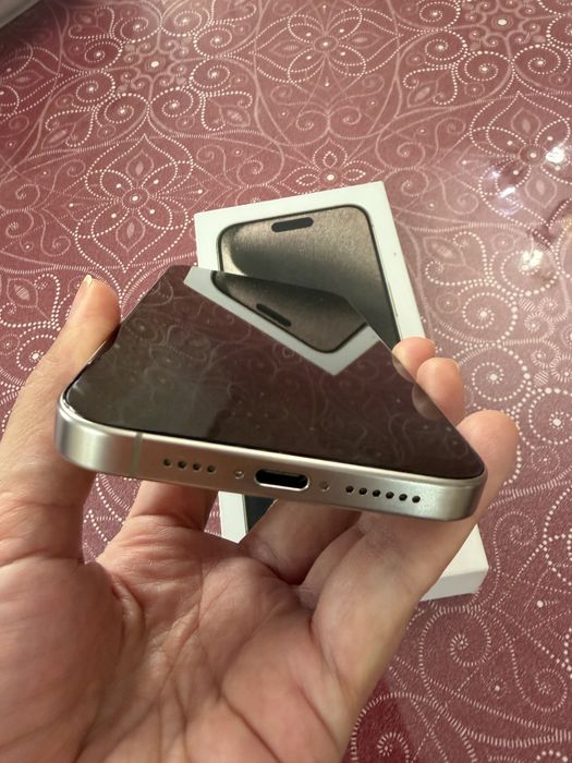 Iphone 15 pro max 512 GB silver