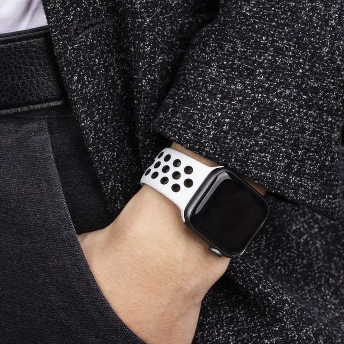 Силиконови каишки Silicone Nike за Apple Watch ULTRA/SE/11/10/9/8/7/6