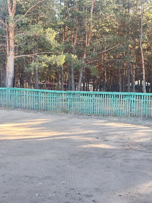 Штакетник б/у зеленый
