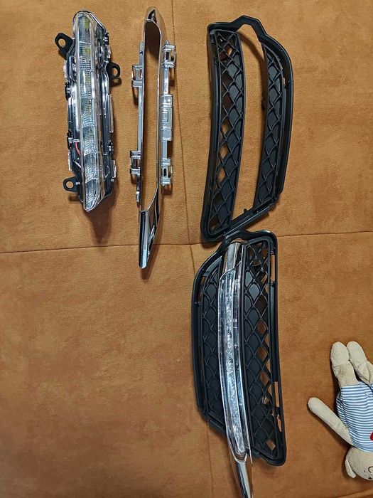 LED дневни светлини за мъгла Mercedes S-Class  Мерцедес w221 facelift