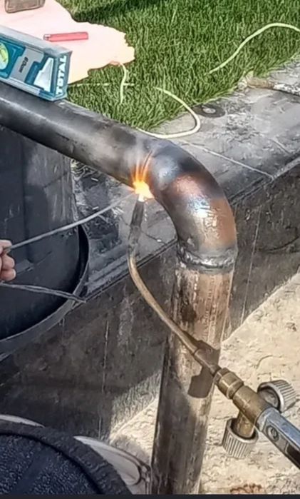 Avtogen ustasi: gaz truba o'tqazish xizmati