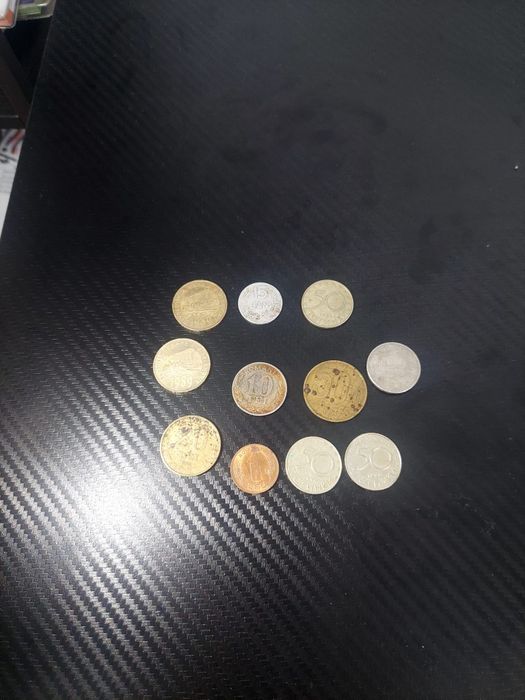 Monede vechi ,50 bani ,10 bani , etc