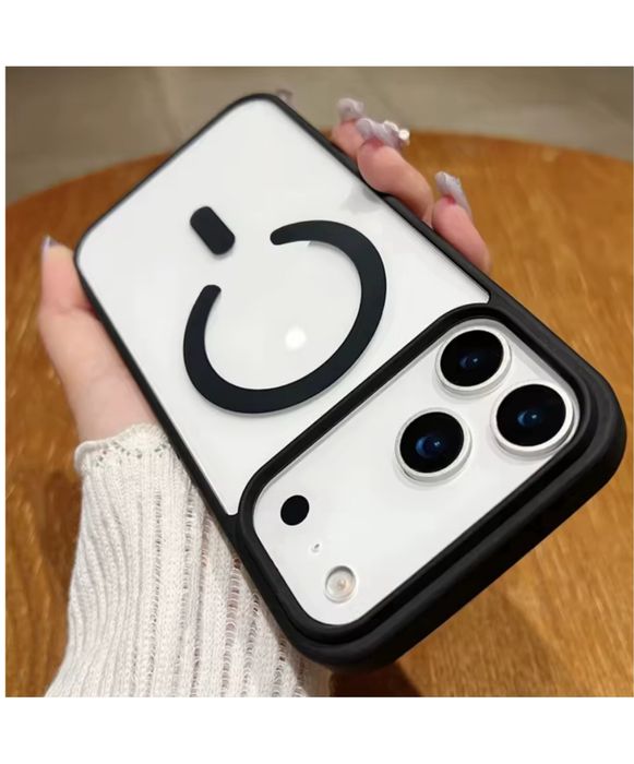 Iphone 17/17 AIR/17 PRO/17 PRO MAX - Husa Magsafe PC Big Hole Camera