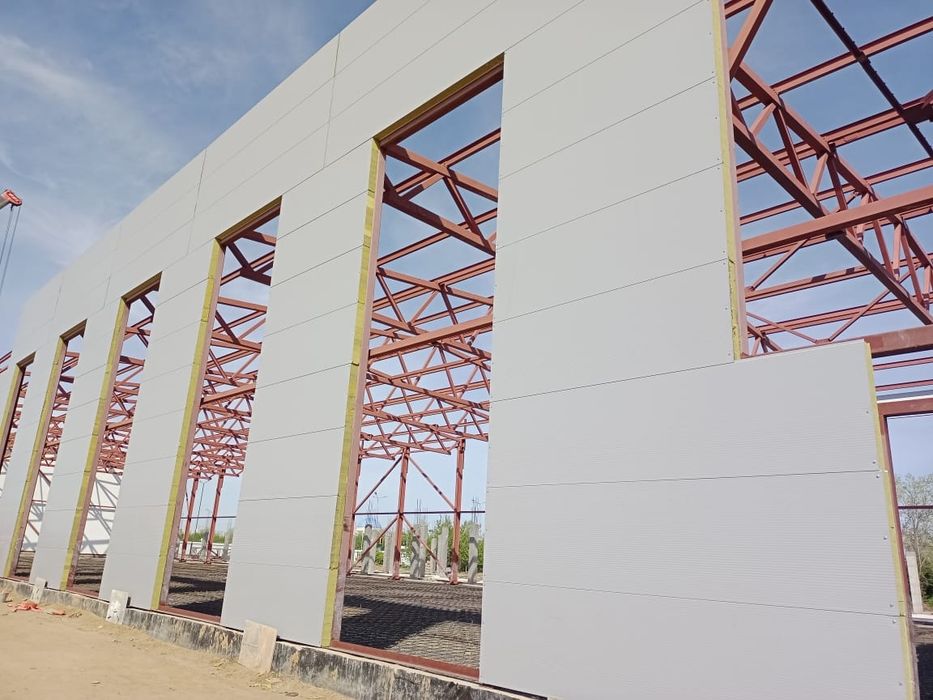 Монтаж сендвич панелей