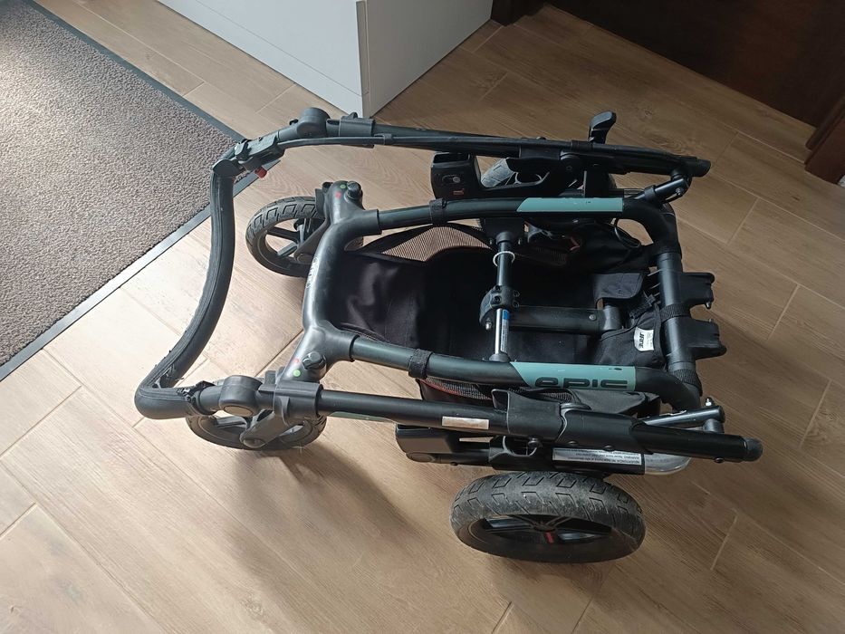 Cărucior Jane Epic 2 in 1, landou MatrixLight2+parte sport