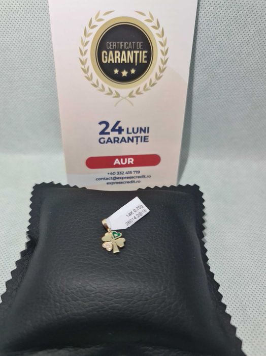 Pandantiv Aur 14K (Ag18 Tutora b.28014.2) Garantie 2 ani!