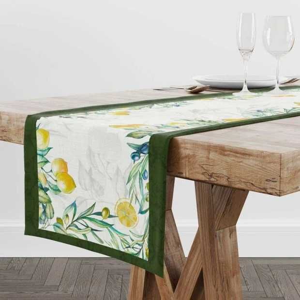 Тишлайфер и покривка на лимони