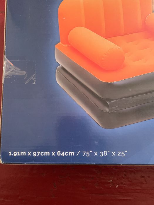 Надувной матрац кресло