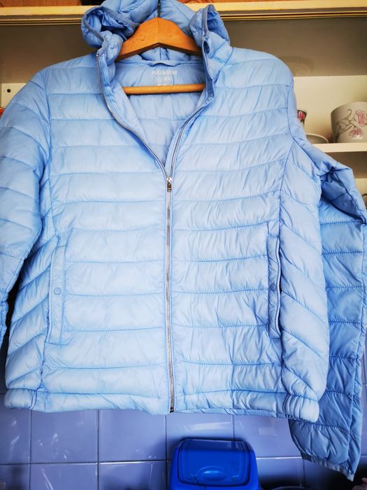 Олекотено пухено дамско яке