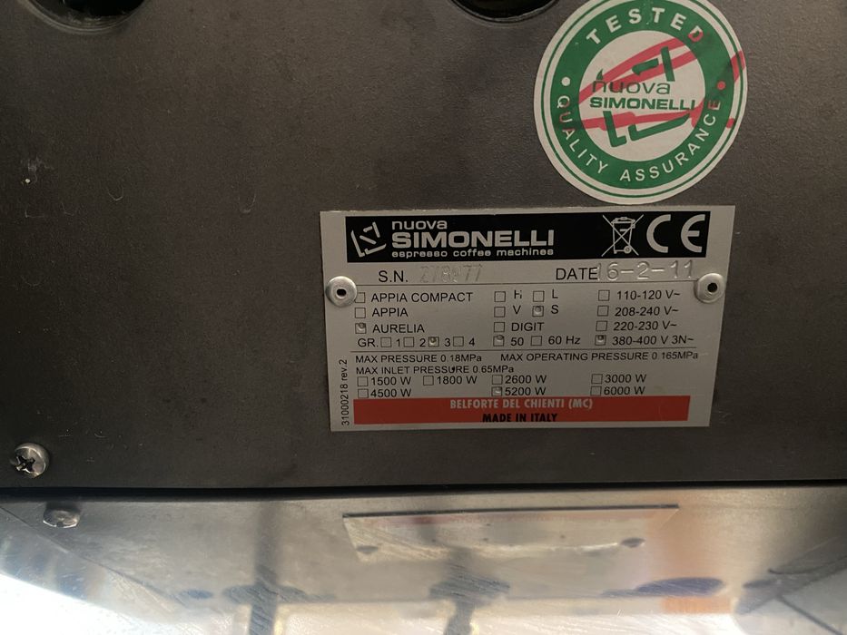 Aparat de cafea nova simoneli