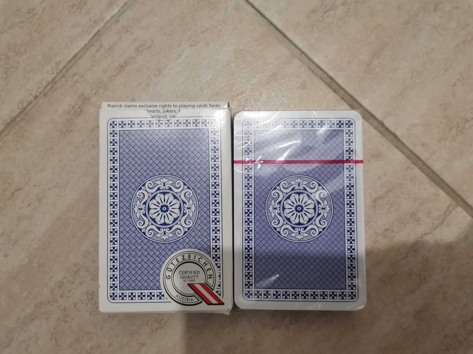 Нови карти за игра Piatnic classic № 1300