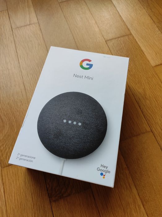 Смарт тонколонка Google nest mini 2nd gen