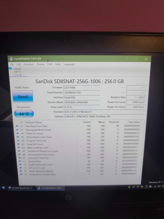 SSD SanDisk Z400s 256GB M.2 SATA 2280 – Testat