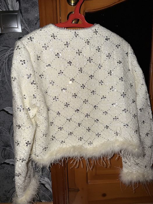 Продам твидовый пиджак размер М