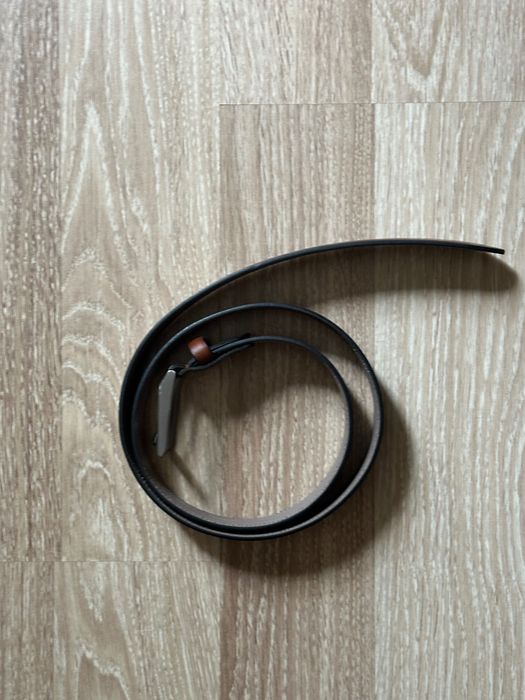 Кафяв кожен колан от Teodor - чисто нов