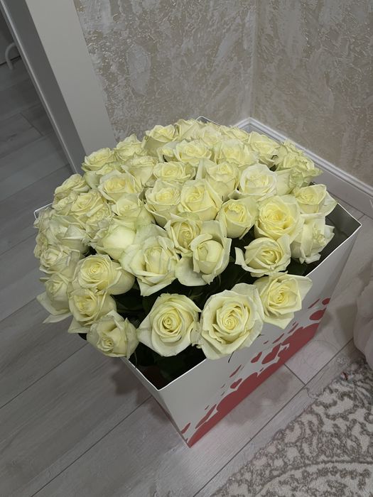 Свежие цветы 51 роза.