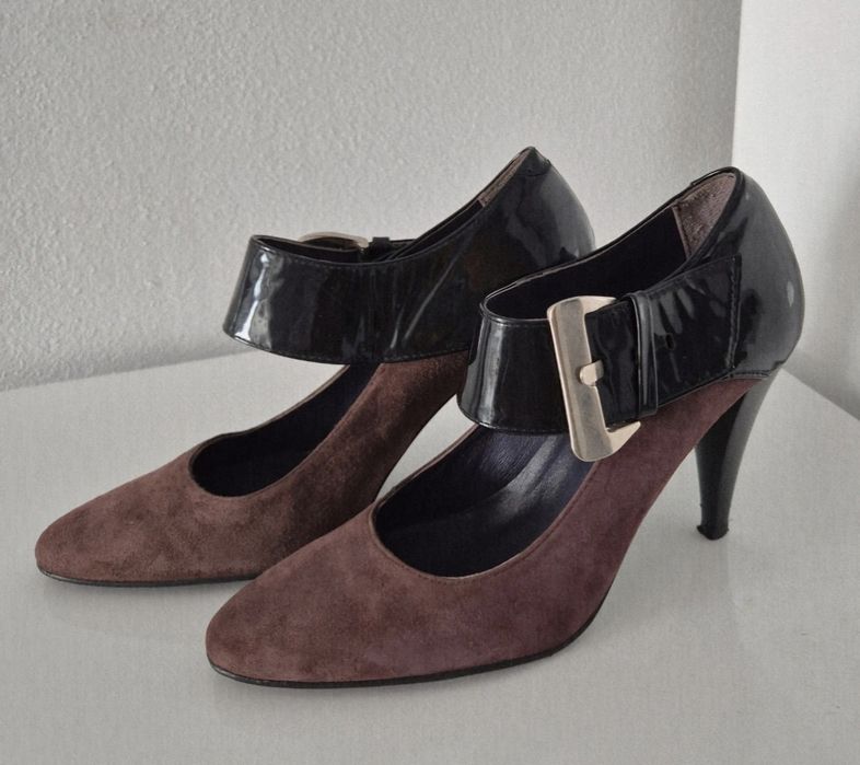 Pantofi eleganti de dama  din piele naturala
