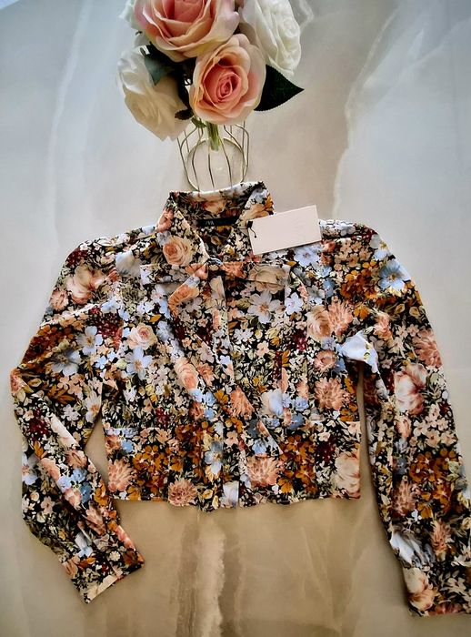 Риза с панделка "ZARA"