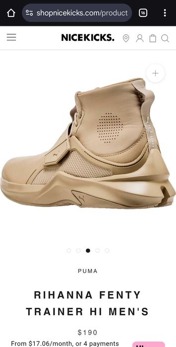 Adidas Puma pantofi sport Fenty