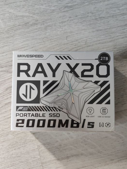 SSD portabil Movespeed Ray X20, sigilat