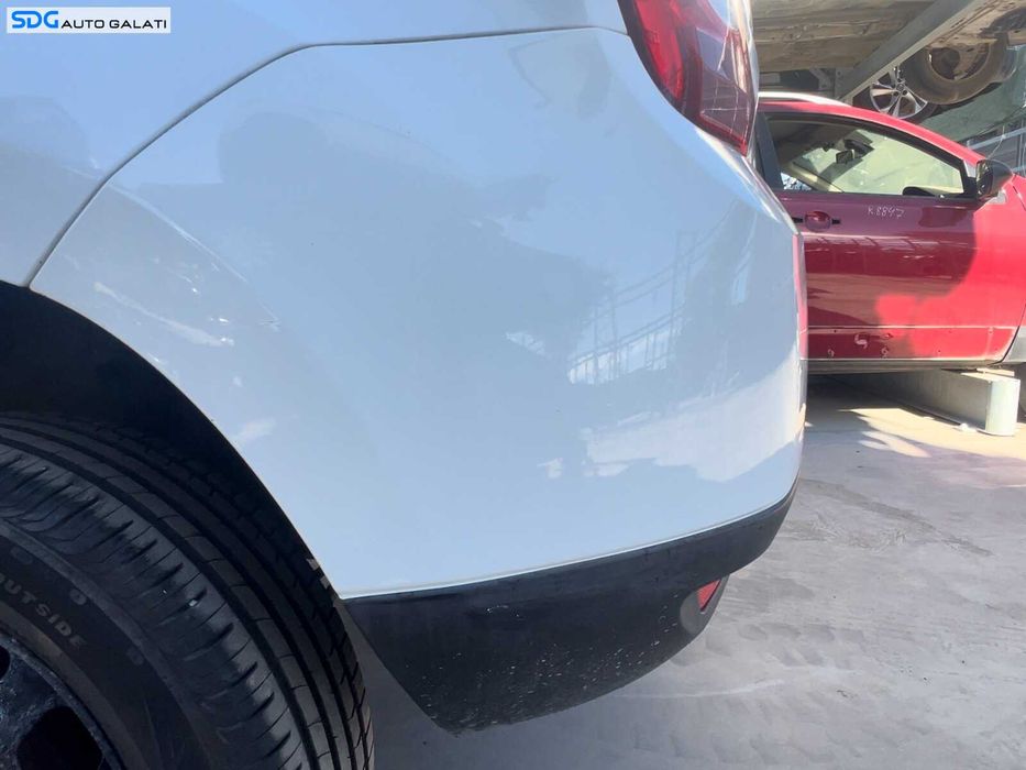 Bara Spoiler Spate Fara Locas Senzori Parcare Dacia Duster 1 HS Dacia Duster 1 2010 - 2017 Culoare Alb (imperfectiuni) [Q6676]