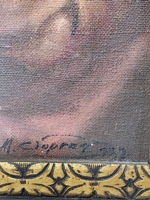 Tablou 1932 astrolog batran vrajitor