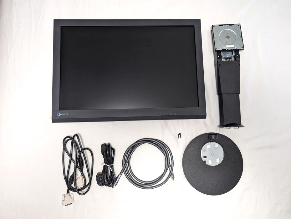 Професионален монитор EIZO ColorEdge CS240 (24", IPS, 99% Adobe RGB) – Пълен комплект