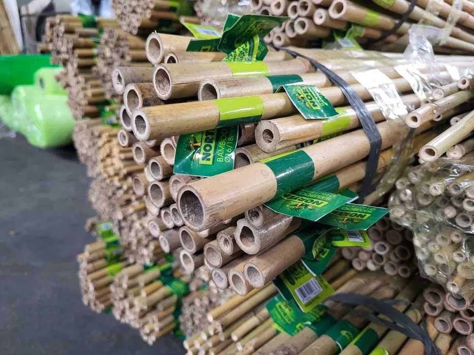 Бамбукови Колчета за Укрепване на Домати - Естествени и Здрави