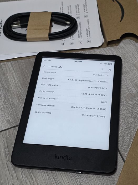 Amazon Kindle 11 / 12  Nou