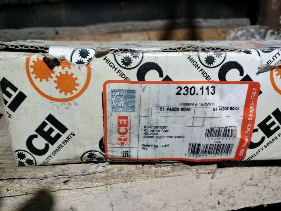 Pivot Man TGL și set bucșe stabilizatoare.