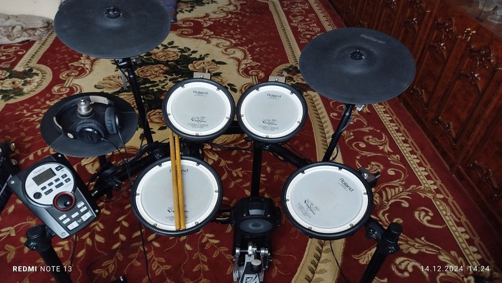 Roland TD 11 кв полностью установка