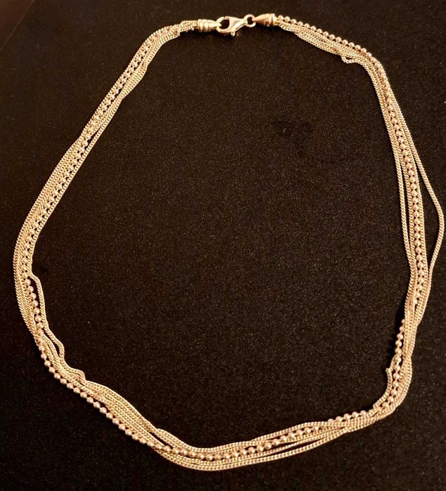 Colier din argint, marcat 925