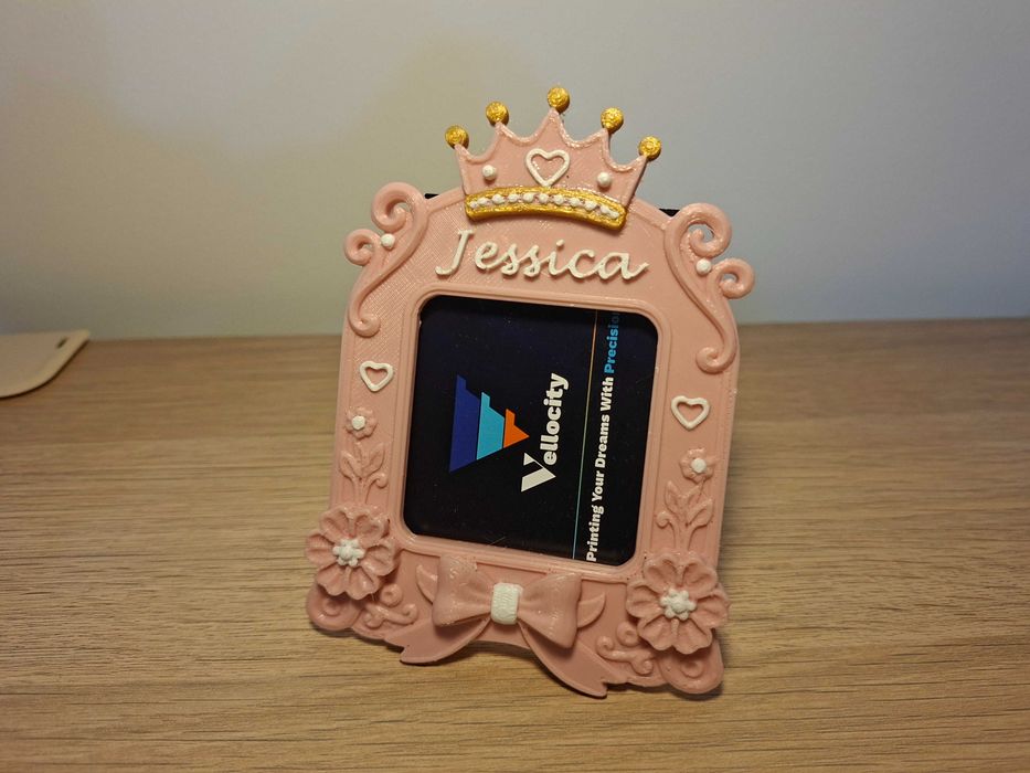 Mărturii de botez / Ramă personalizată printată 3D
