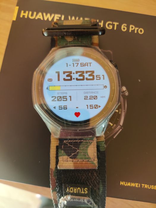 Huawei Watch gt6 Pro in garantie