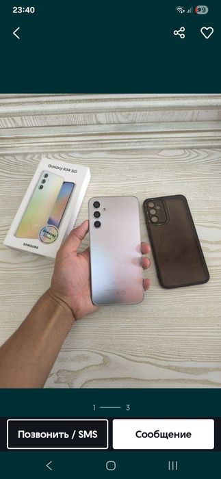 Samsung galaxy34 sotiladi holati alo