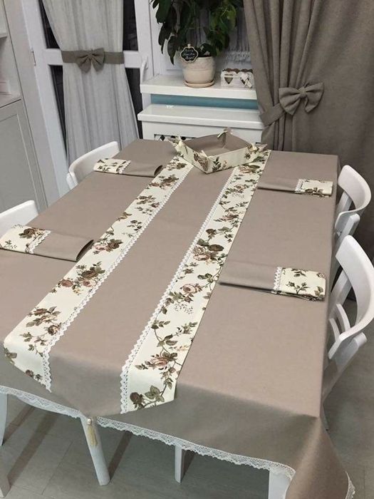 Скатерть,раннер,салфетки